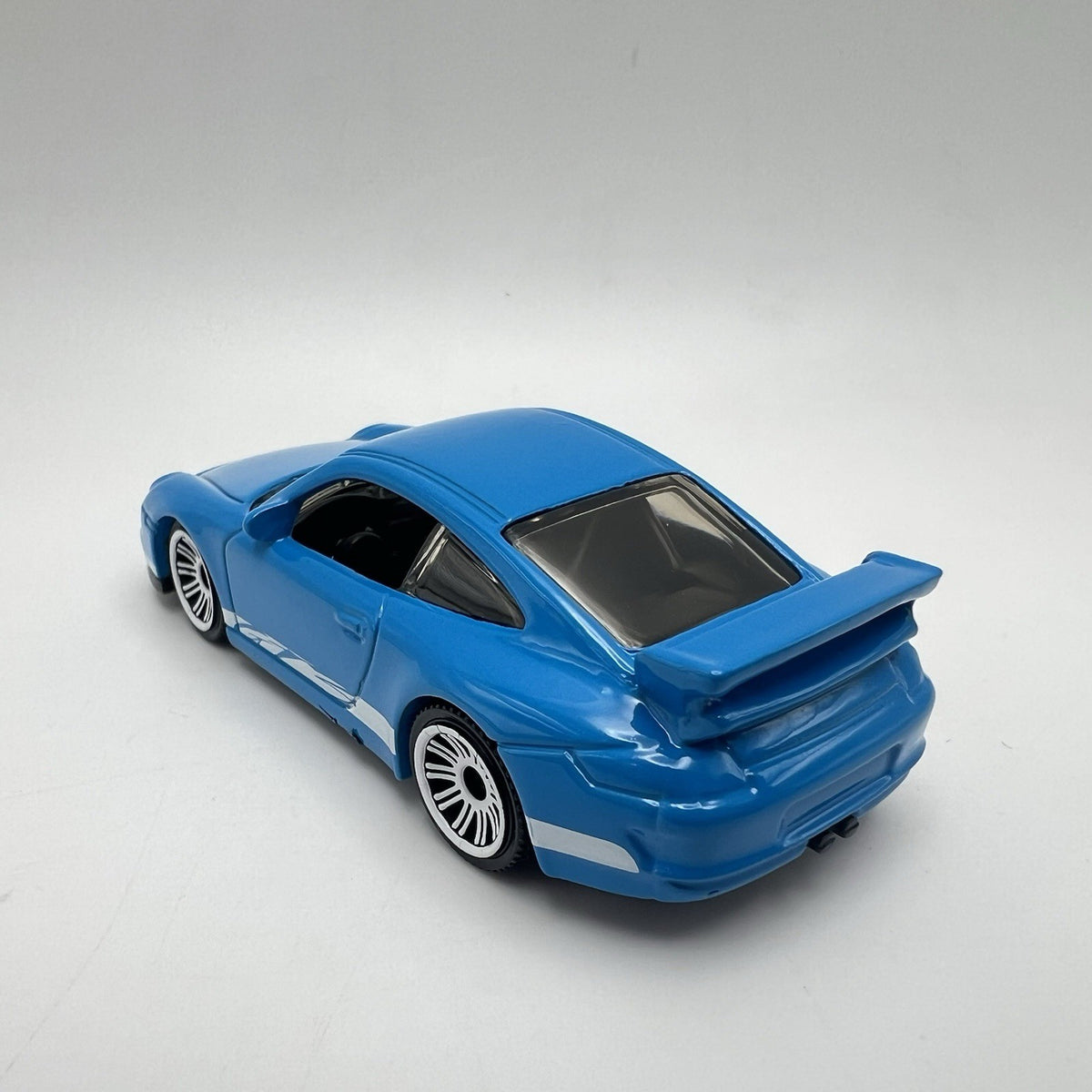 2007 PORSCHE 911 GT3 Diorama Collectible DieCast Model Car 1:64 Blue LOOSE