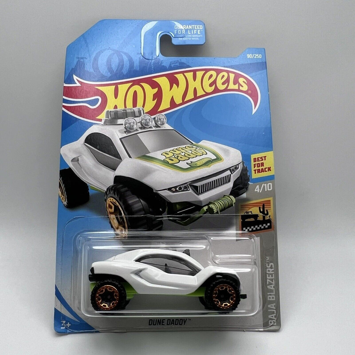 Hot Wheels 90/250 2019 Baja Blazers: Dune Daddy White 4/10