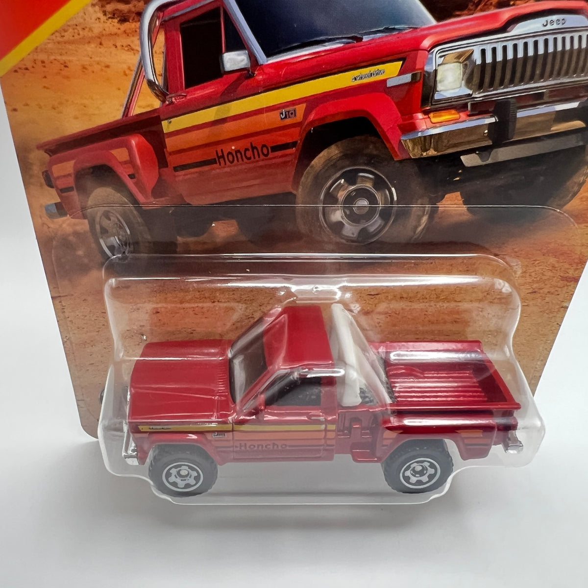 Matchbox 1980 Jeep J10 Stepside Honcho 34/125 Red New 2026 1:64