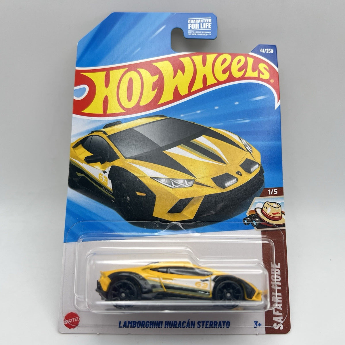 LOT OF 3 - 2024 & 2025 HOT WHEELS LAMBORGHINI HURACAN STERRATO SAFARI MODE DIRT