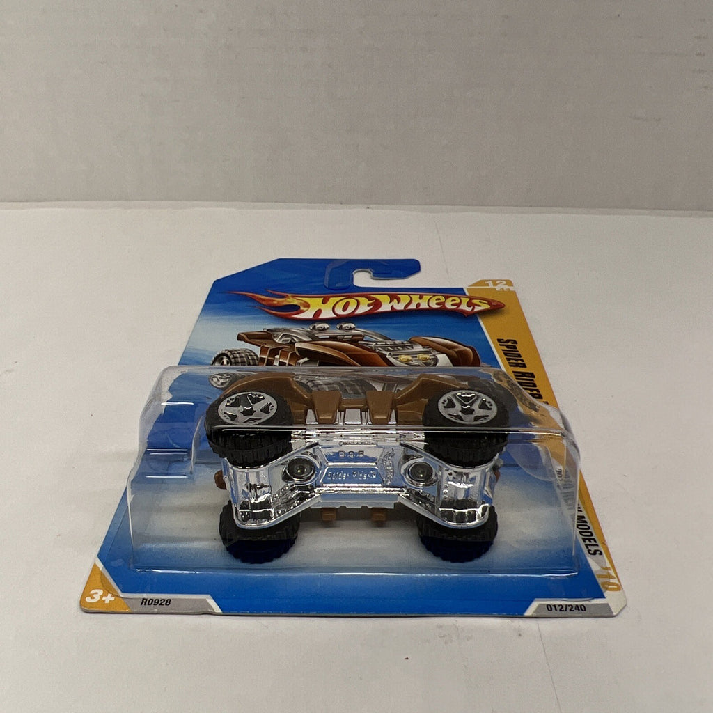 2010 1:64 Hot Wheels New Models 12/44 Spider Rider Brown 012/240