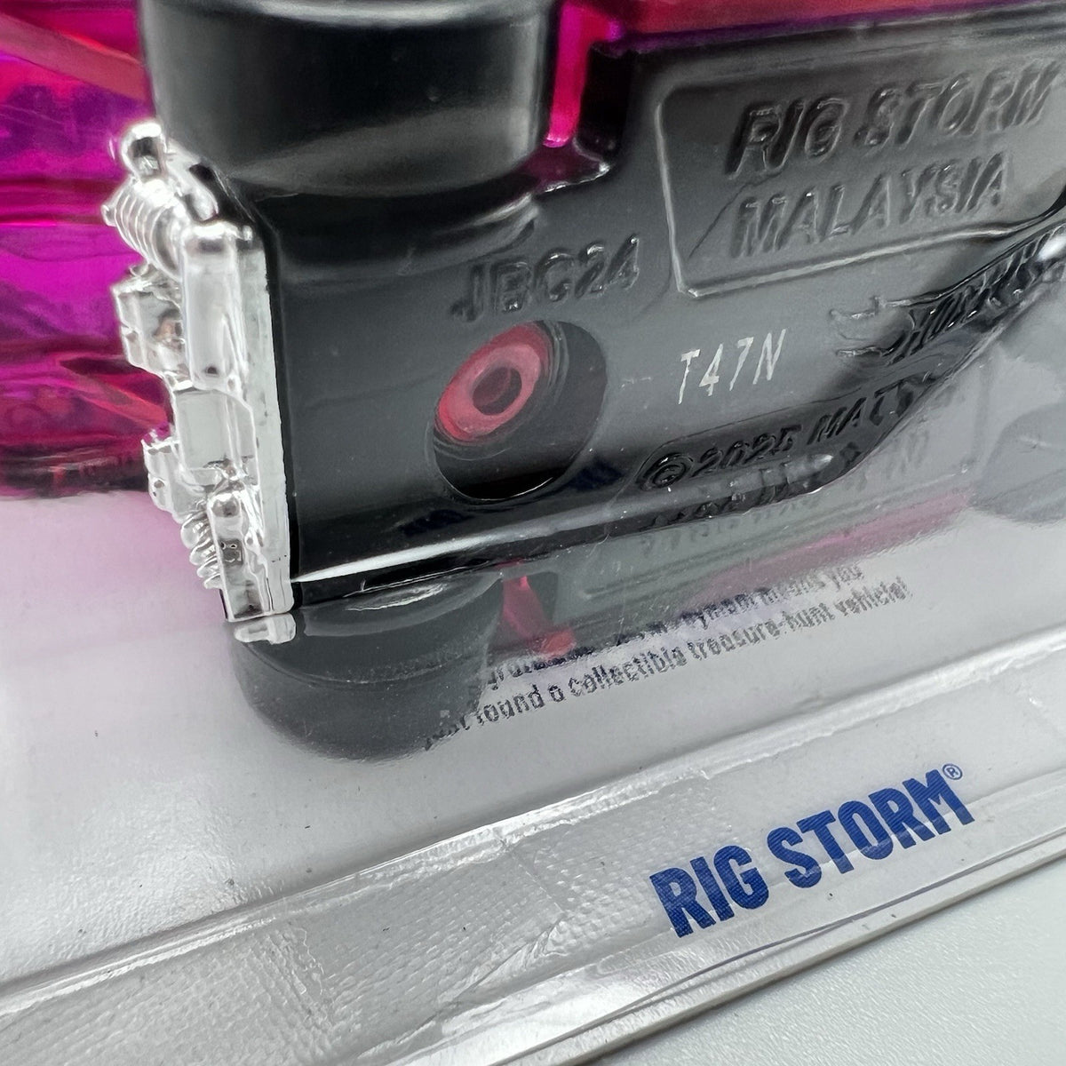 Hot Wheels Rig Storm Purple, #110/250, 2025 X-Raycers Treasure Hunt