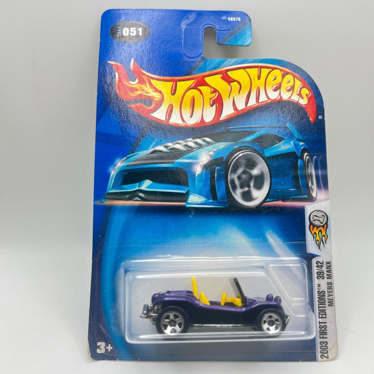 Hot Wheels Meyers Manx Purple 2003 First Editions 39/42 #051