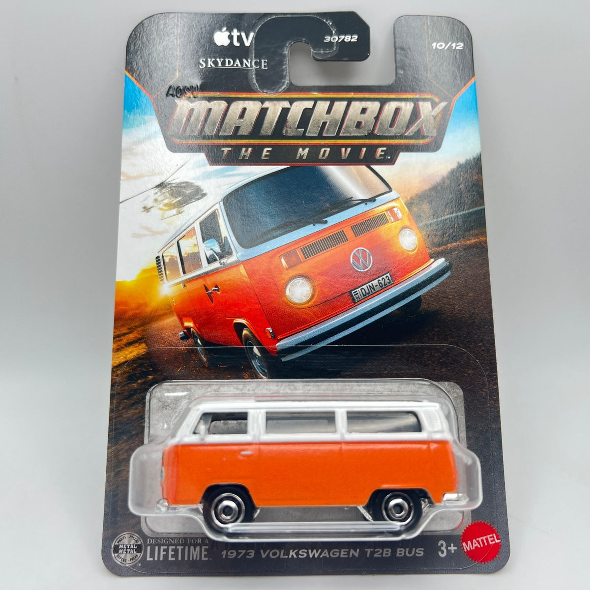 Matchbox The Movie 1973 Volkswagen T2B Bus Orange 10/12 2026 Apple TV