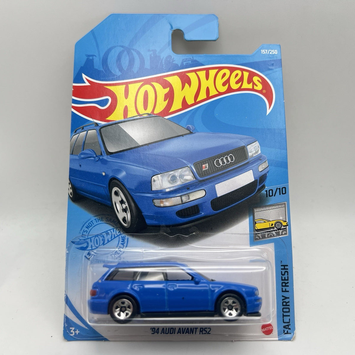 Hot Wheels 3 Diff '94 AUDI AVANT RS2 - Lot Of 3 - Blue, Teal, Maroon
