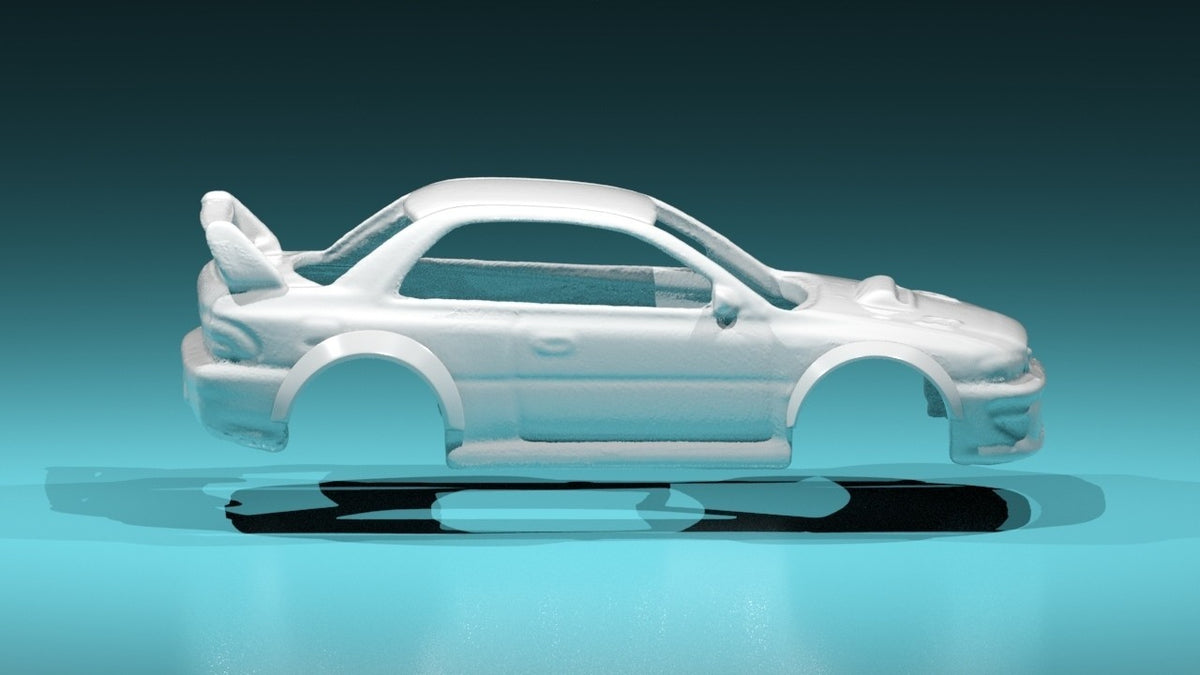 Wide Over Fender Kit For Hot Wheels Subaru Impreza 22B - Resin - 3d Printed