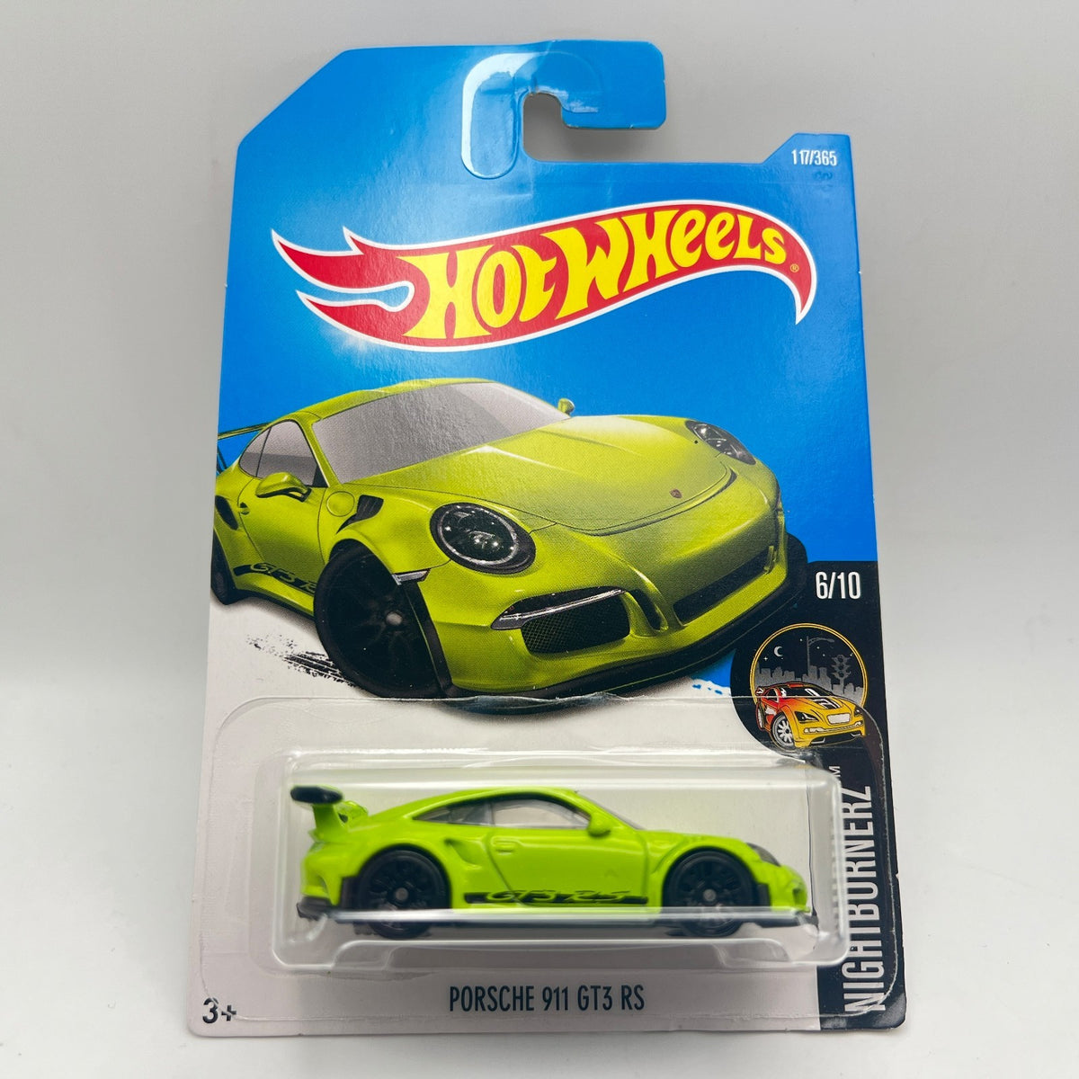Hot Wheels Porsche 911 GT3 RS Lot of 3 White 47/365 Green 117/365 Purple 246/250