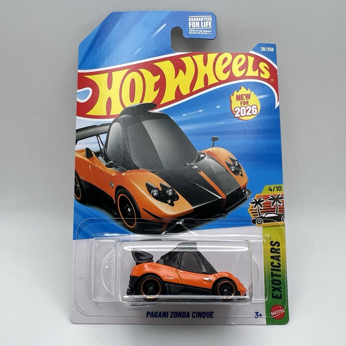 2026 HOT WHEELS MAINLINE CASE J PAGANI ZONDA CINQUE