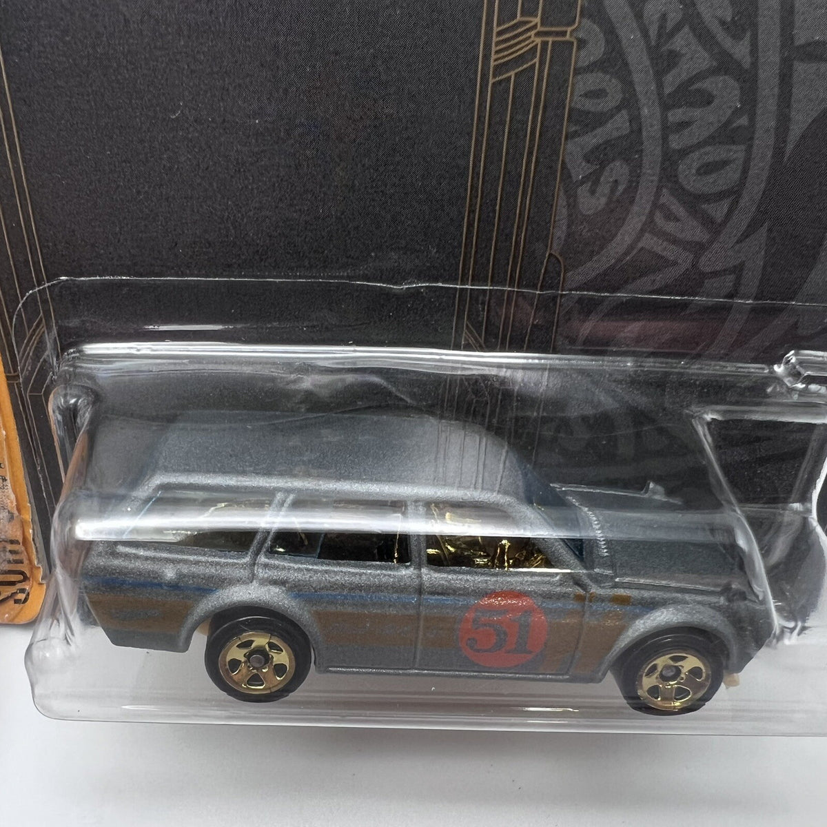 HOT WHEELS LOT OF 2 71 DATSUN BLUEBIRD 510 WAGONS, Blue & Grey 51st Anniversary