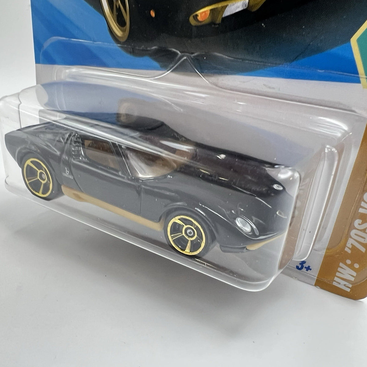 2025 Hot Wheels Mainline HW: '70's vs. '90's 1971 Lamborghini Miura SV Car