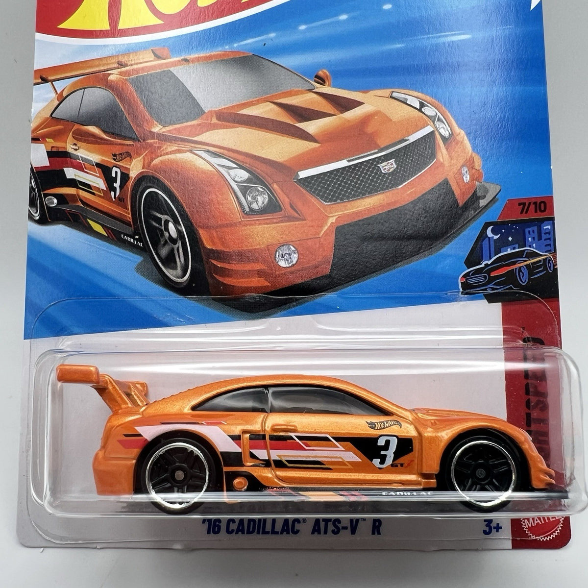 2026 Hot Wheels '16 Cadillac ATS-V R 90/250 Orange Nightspeed
