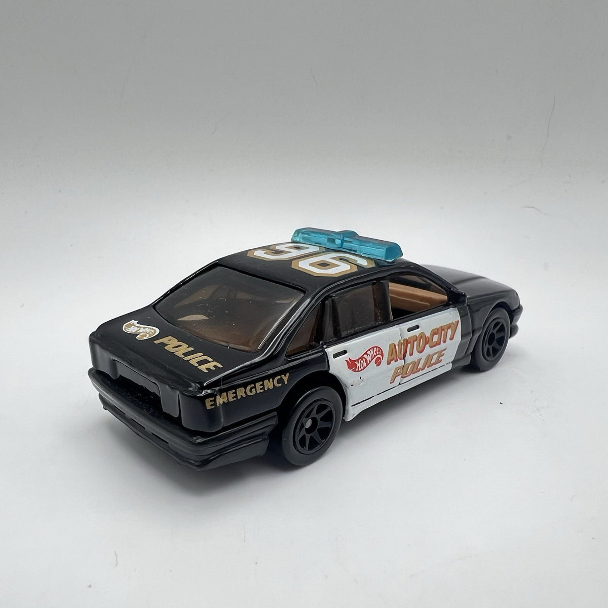 Hot Wheels Loose - Sheriff Patrol- Black 7 Spoke Hubs - Black | 163