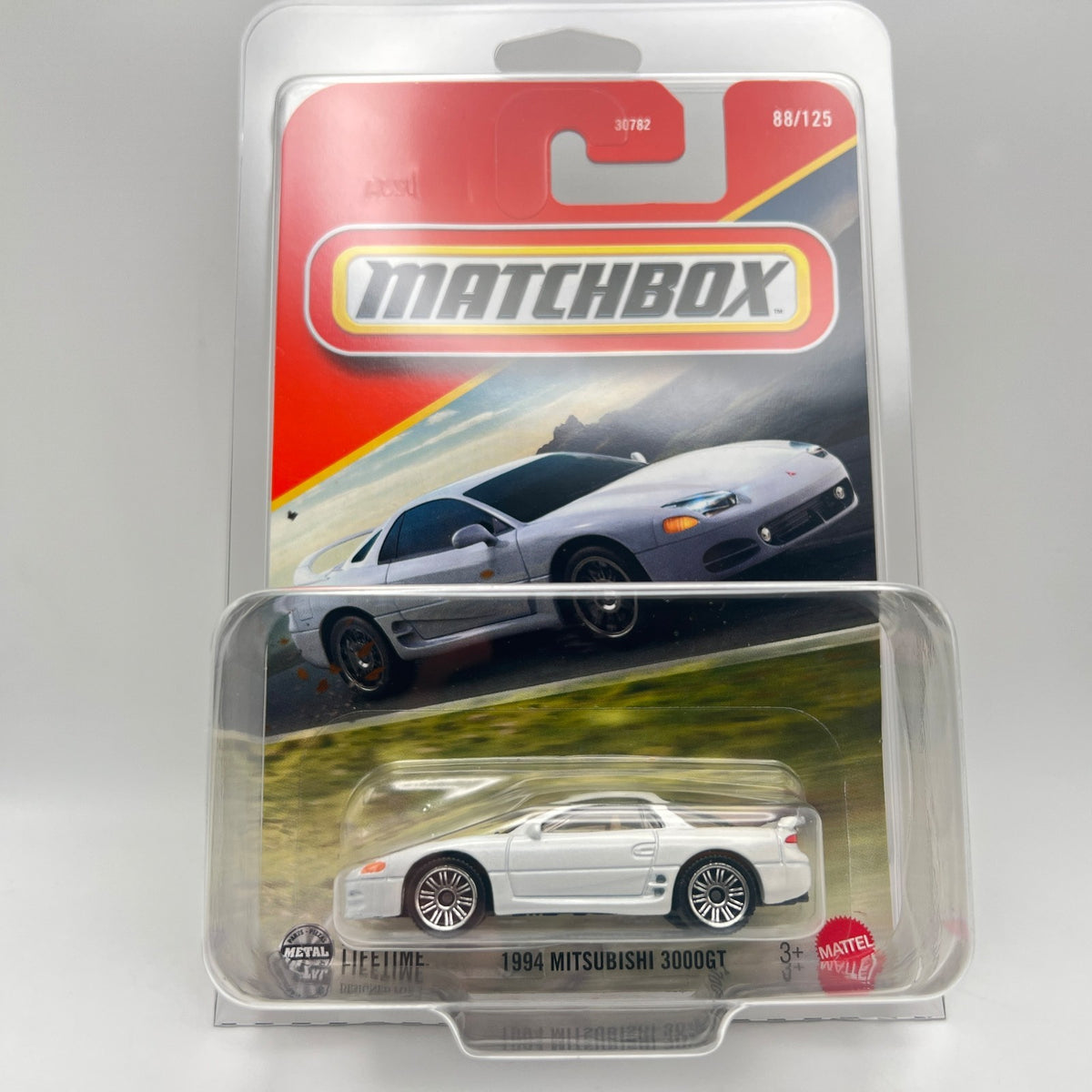 Matchbox 1994 Mitsubishi 3000GT White 88/125 The Vault