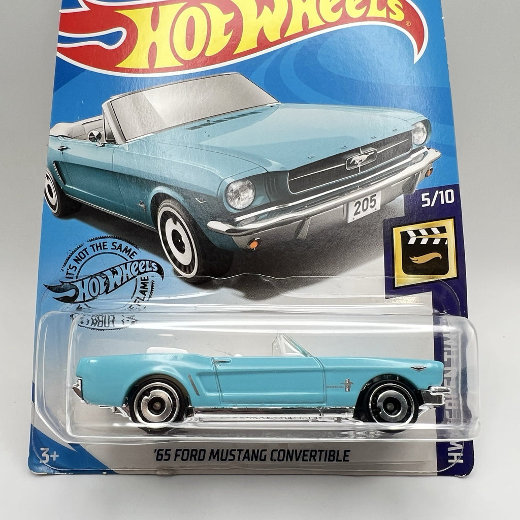 2020 Hot Wheels #59 HW Screen Time 5/10 '65 FORD MUSTANG CONVERTIBLE