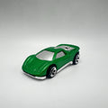Hot Wheels Speed Blaster 1995 New Models Green Chrome Base 5DOTs