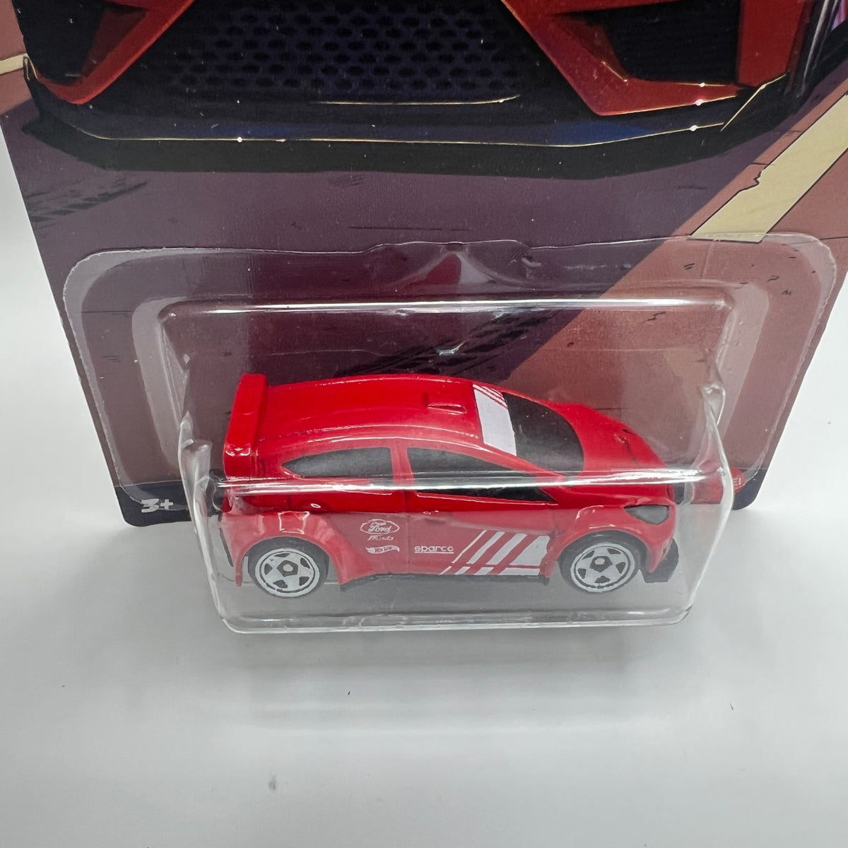 Hot Wheels Silver Series 12 Ford Fiesta Compact Kings 1/5 Red 1:64