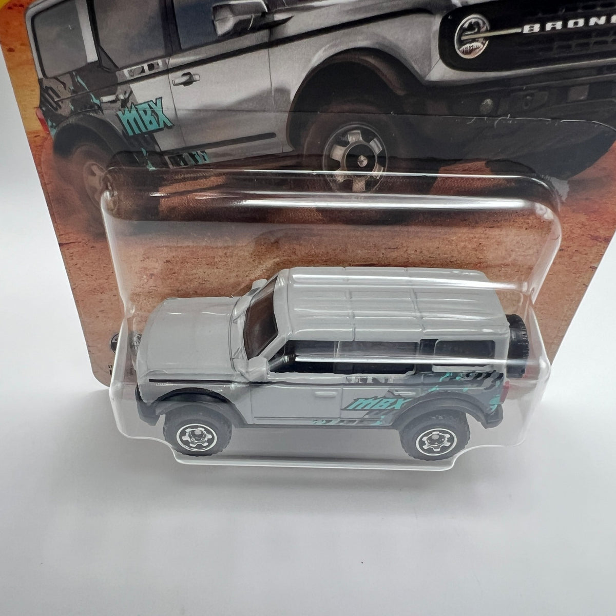 Matchbox 2021 Ford Bronco Grey White MBX Graphics 102/125 2026 Mainline 1:64