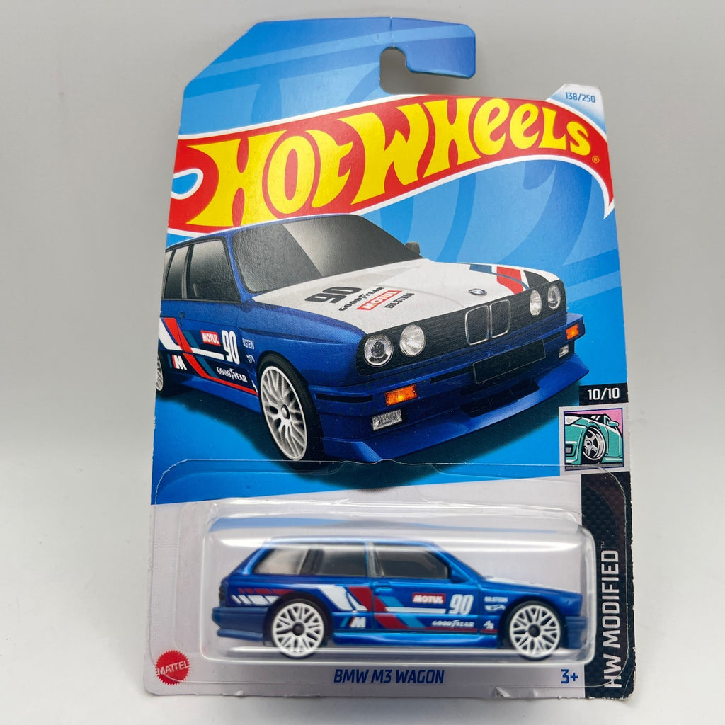 2024 Hot Wheels BMW M3 Wagon 138/250 HW Modified 10/10 New Sealed Blue