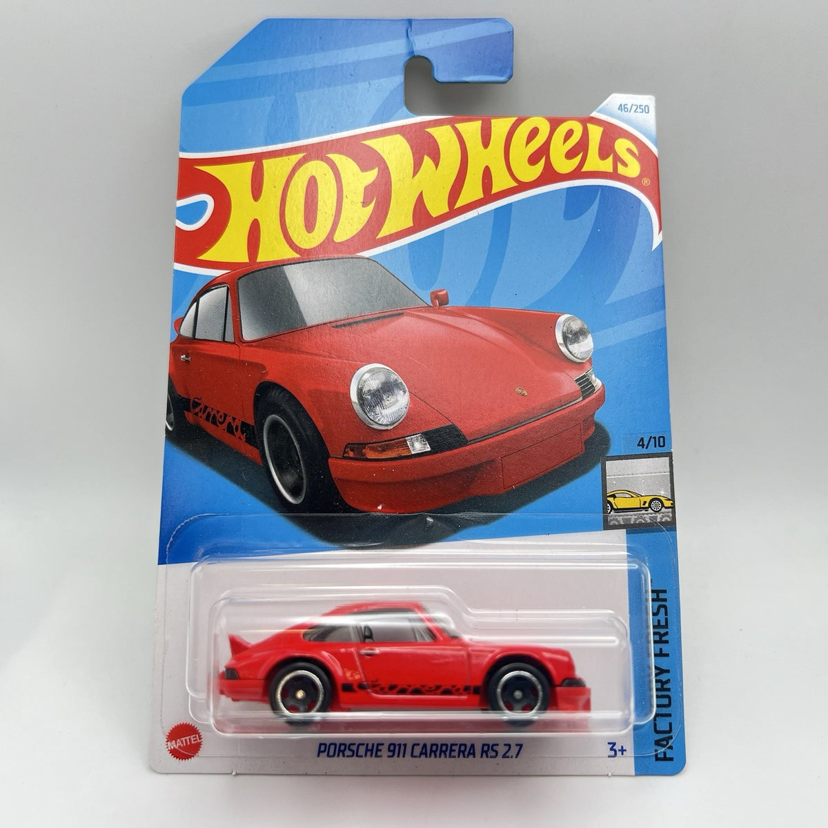 Hot Wheels PORSCHE 911 CARRERA RS 2.7 Lot Of 3 Red, White And Orange