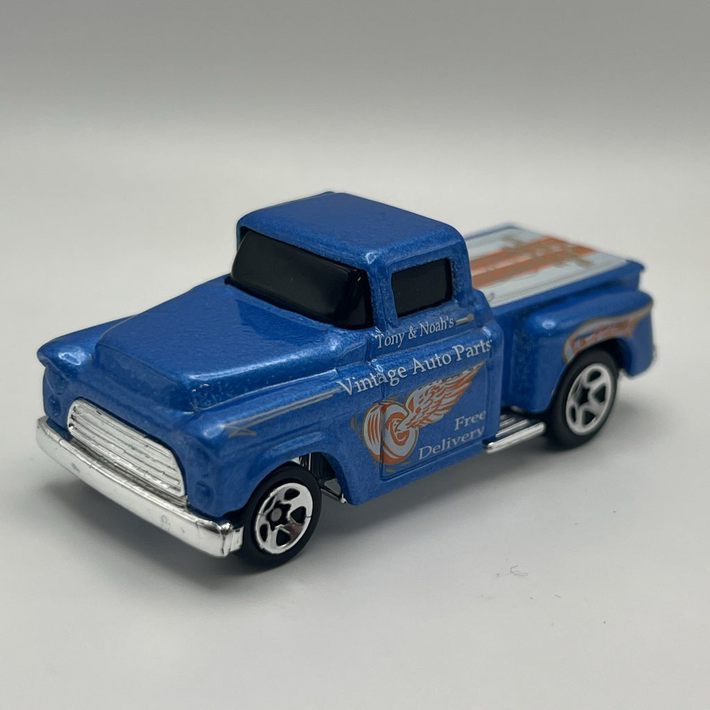 hot wheels diecast 1956 chevy truck. Tony and Noah's Vintage Auto Parts