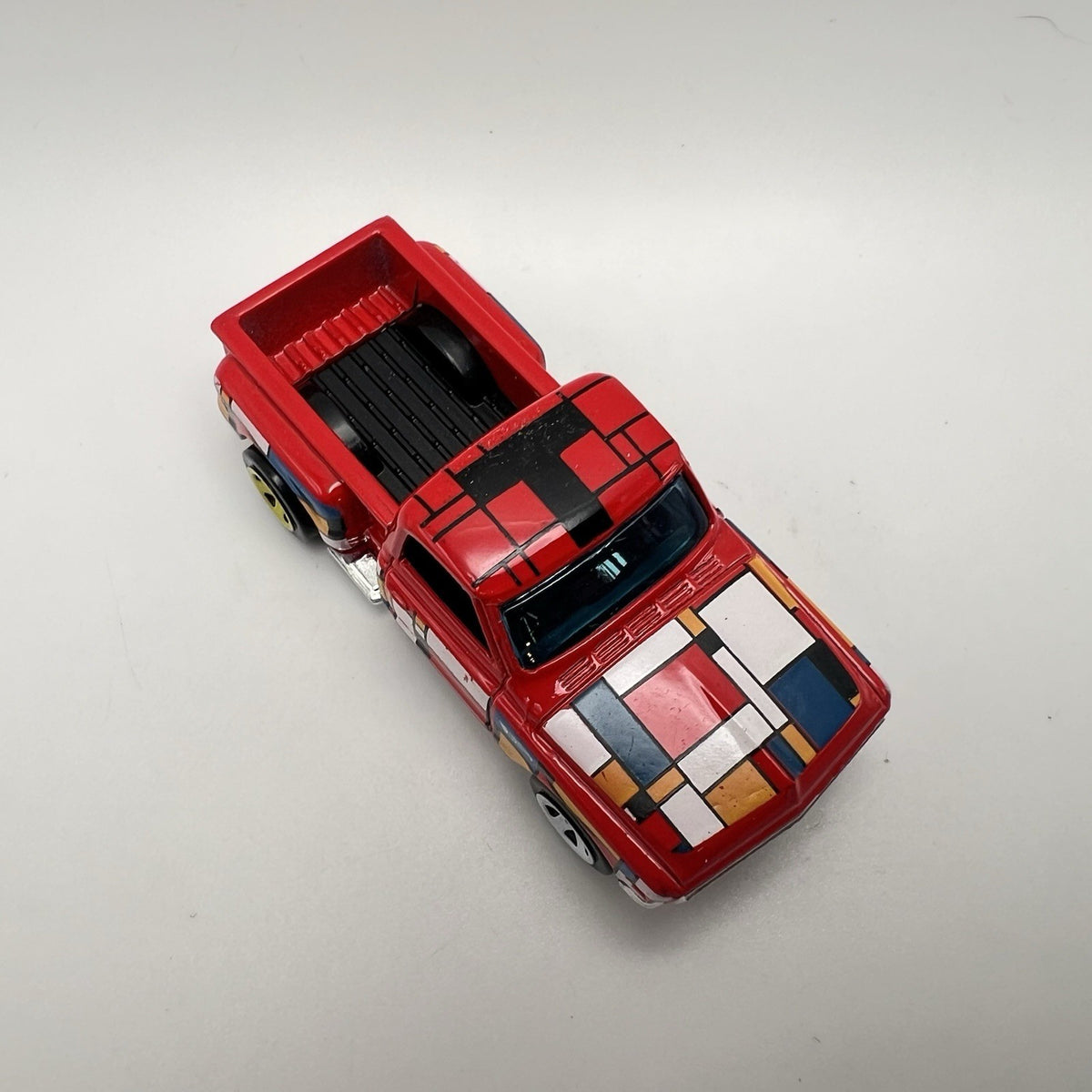 Hot Wheels ‘69 Chevy Pickup #108 HW ‘22 Art Cars 4/10 Red Loose VHTF!