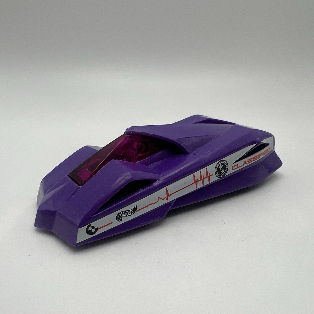 Vintage 1994 Hot Wheels Purple Classified Secret Service Agent Coupe Car