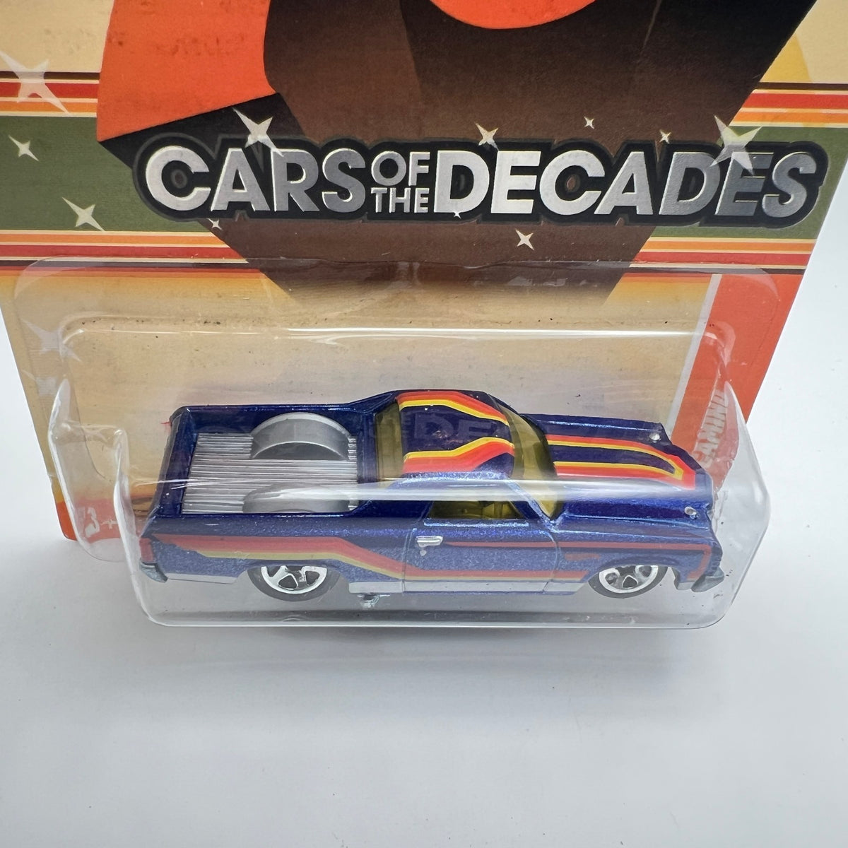 Hot Wheels '71 El Camino Blue Cars of the Decades 70s 29/32
