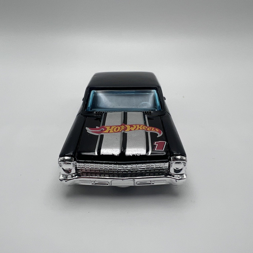 Hot Wheels '66 Nova Black Chevy Chevrolet Toy Car Team Tampo Malaysia