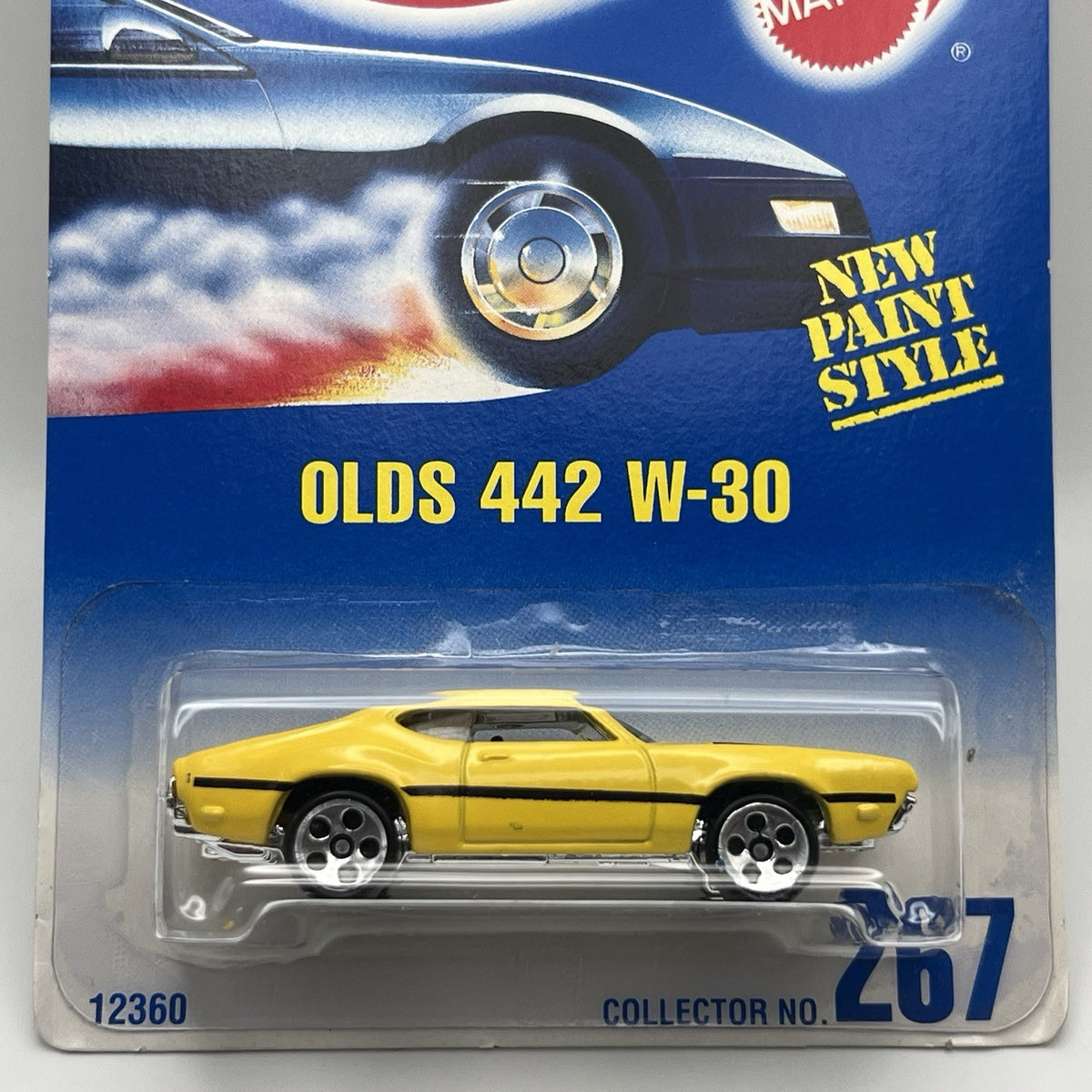 Hot Wheels Olds 442 W-30 Collector # 267 Yellow