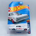 HW 64 Dodge 330 White Red Stripes 126/250 Drag Racers 6/10