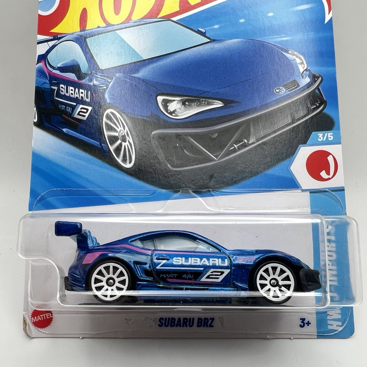 2025 🔥 HOT WHEELS 🛞, SUBARU BRZ, 3/5 HW J-IMPORTS, 48/250