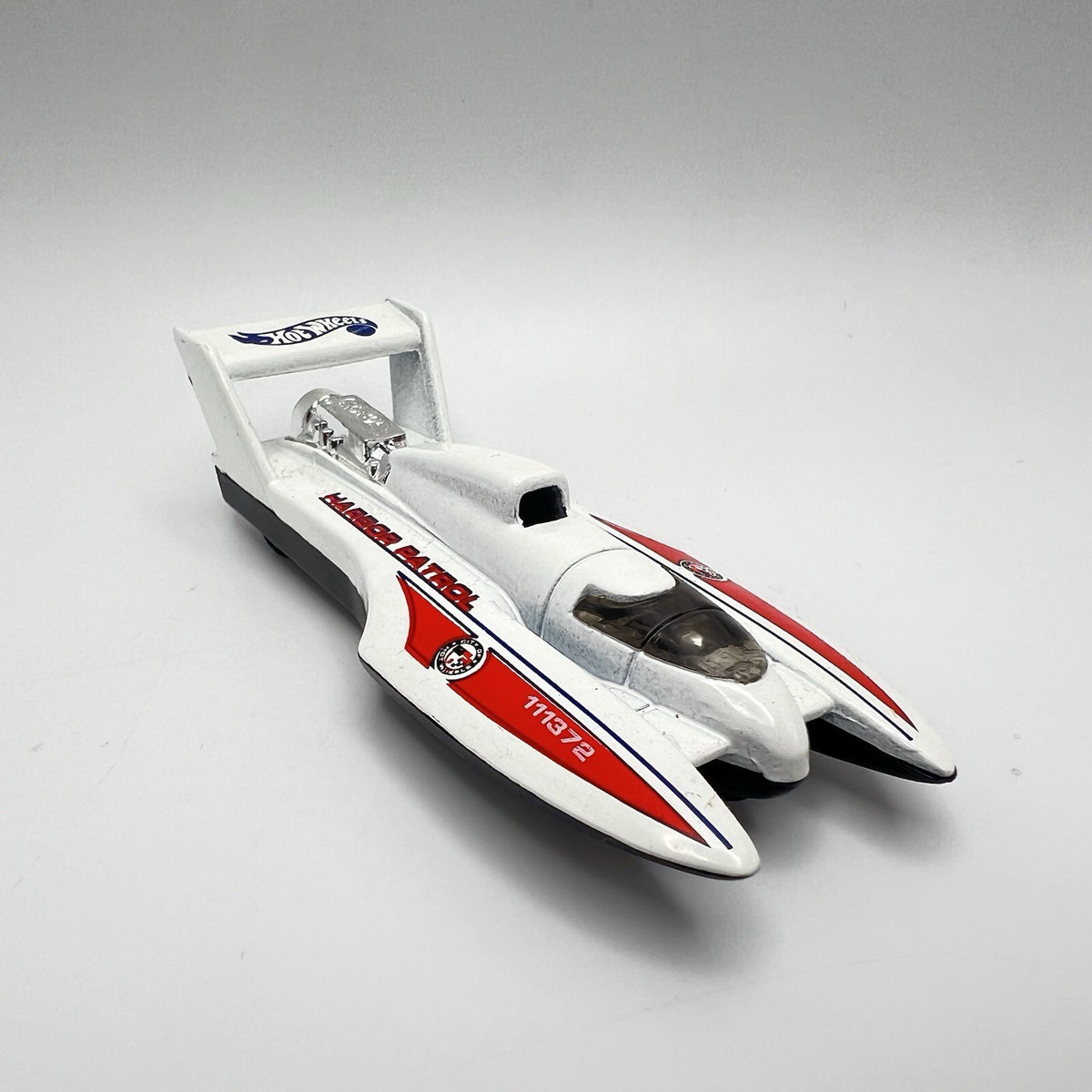 Hot Wheels Hydroplane Harbor Patrol Boat (No Box)