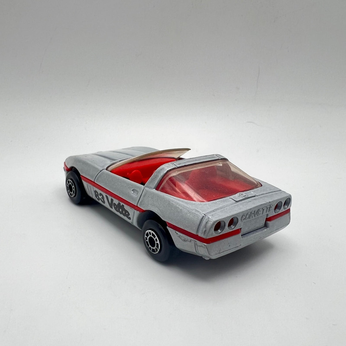Matchbox 1983 Corvette 83 Vette Silver Macau Vintage LOOSE