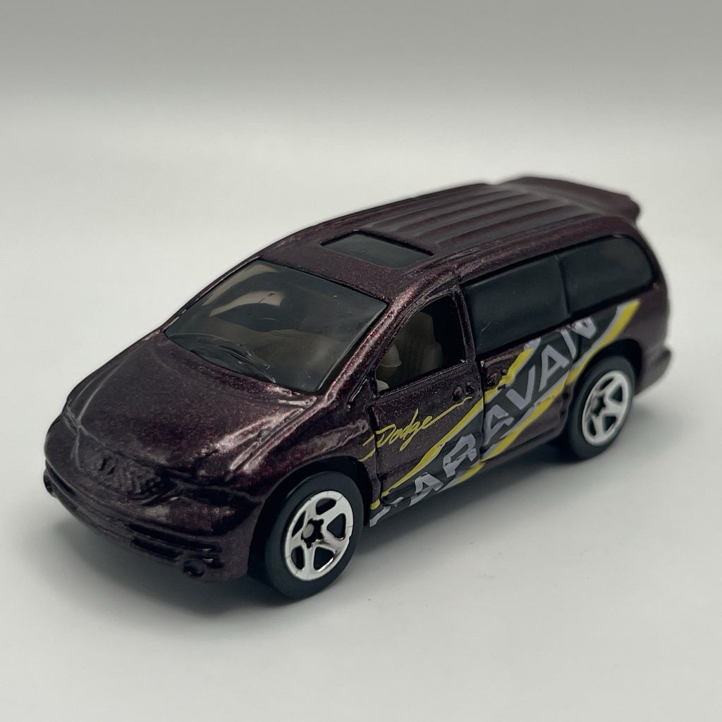 DODGE CARAVAN/ 1998 Hot Wheels First Editions Series / Burgundy Metalflake