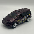 DODGE CARAVAN/ 1998 Hot Wheels First Editions Series / Burgundy Metalflake