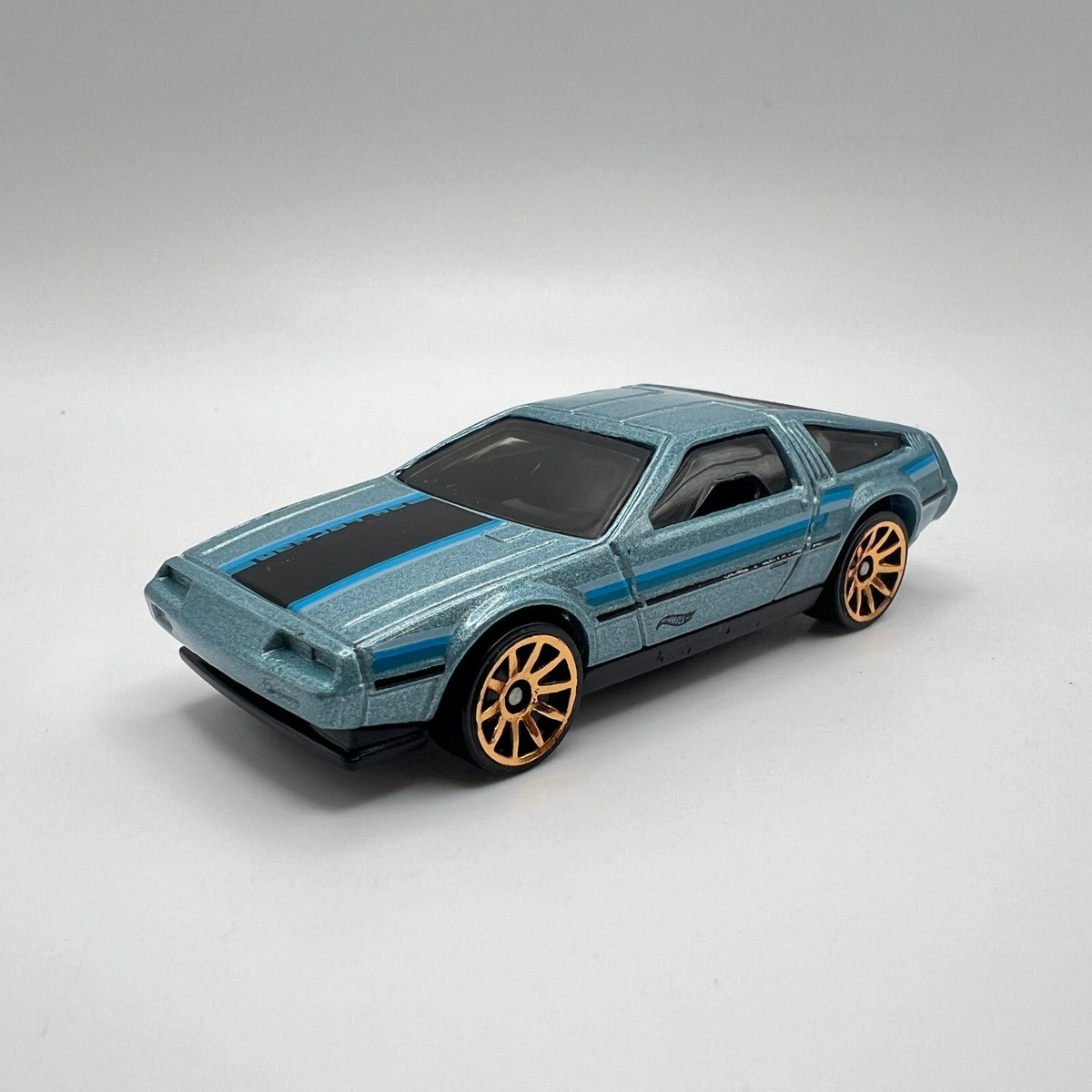Hot Wheels DeLorean DMC-12 Light Blue LOOSE 1/64