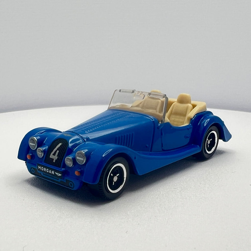 Matchbox Morgan Plus Four Blue #4 LOOSE 1/64