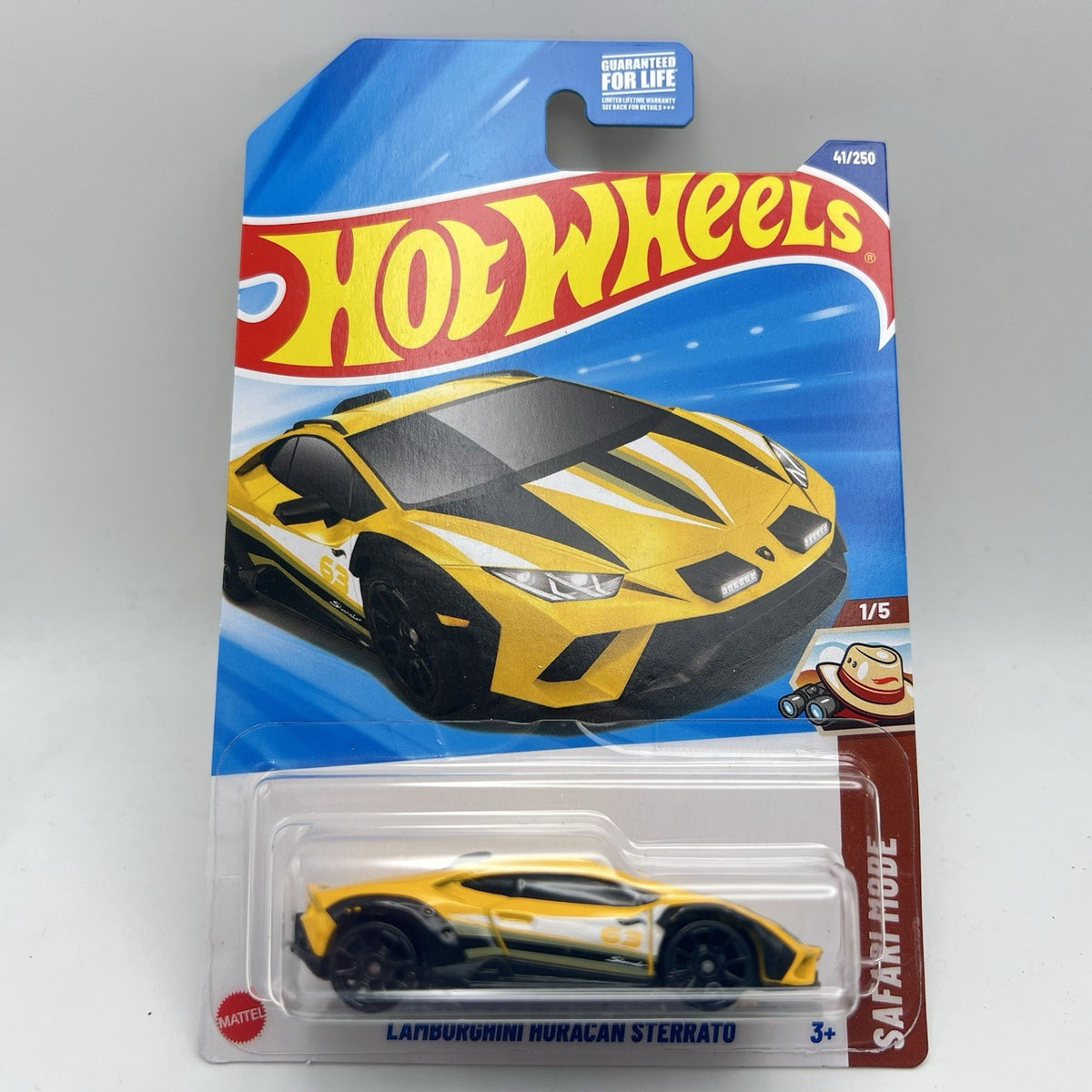 LOT OF 3 - 2024 & 2025 HOT WHEELS LAMBORGHINI HURACAN STERRATO SAFARI MODE DIRT