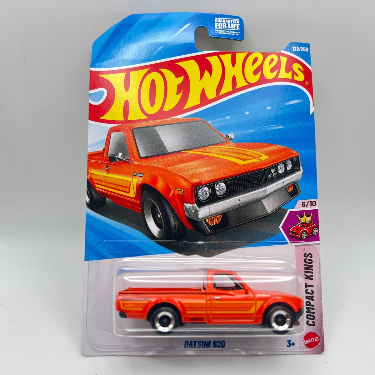 Hot Wheels Datsun 620 Orange Compact Kings 6/10 128/250 2026