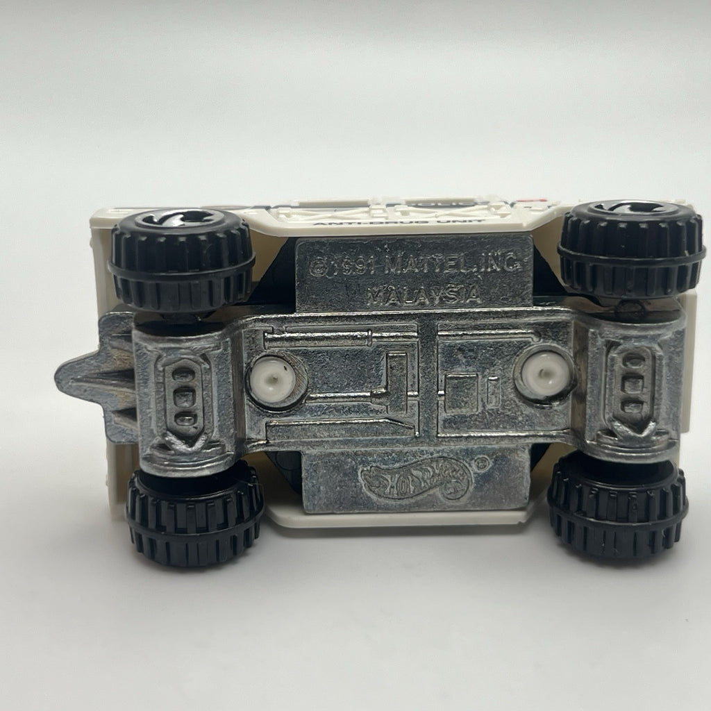 1991 Hot Wheels Humvee Police #17 Anti-Drug Hummer Unit 1/64 Police Force (Mint)