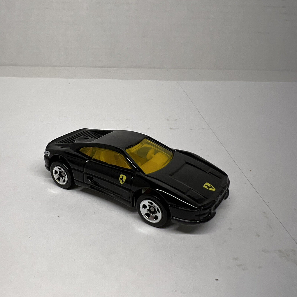 "HOT WHEELS" ~ 1995 ~ BLACK FERRARI 355 ~ GREAT VINTAGE CONDITION