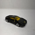 "HOT WHEELS" ~ 1995 ~ BLACK FERRARI 355 ~ GREAT VINTAGE CONDITION
