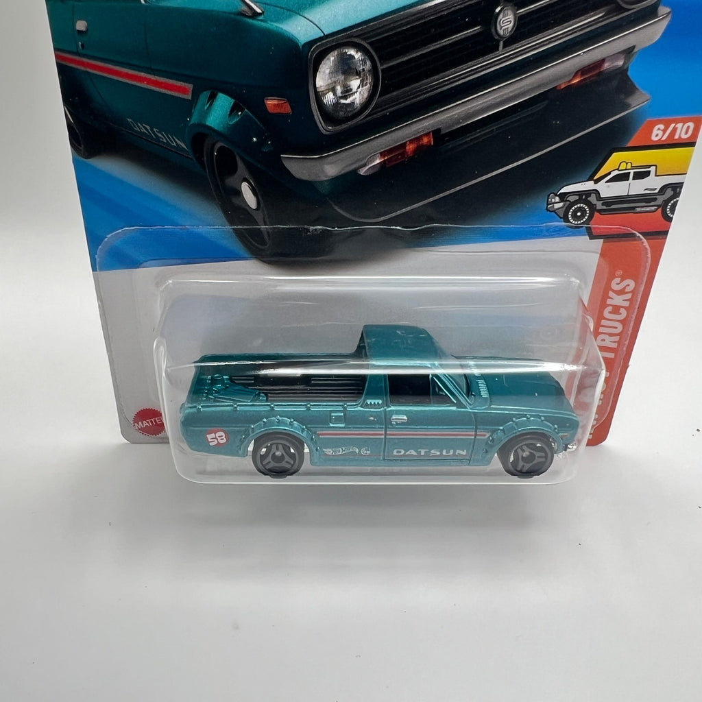 Hot Wheels 1975 Datsun Sunny Truck B120 93/250 Hot Trucks 6/10 Teal
