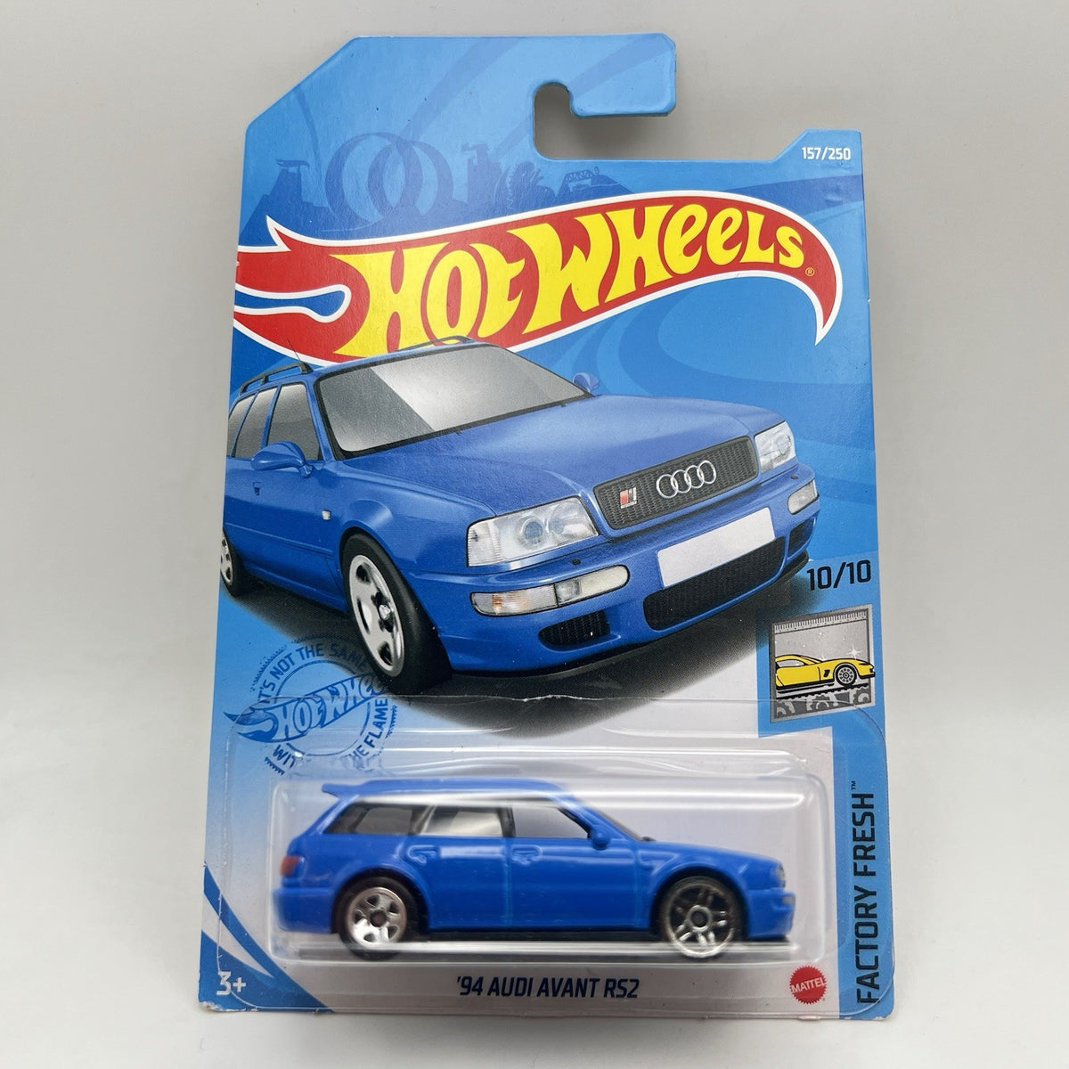 Hot Wheels 3 Diff '94 AUDI AVANT RS2 - Lot Of 3 - Blue, Teal, Maroon
