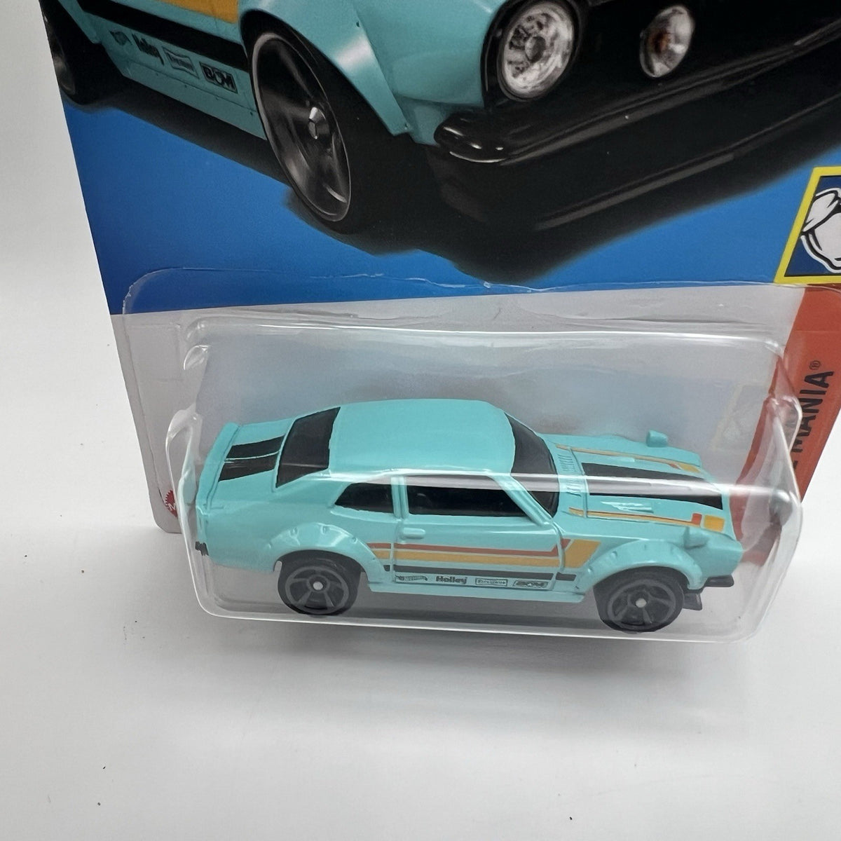 Custom Ford Maverick Muscle Mania 2/10 Turquoise Hot Wheels 2023  #99 NIP NEW