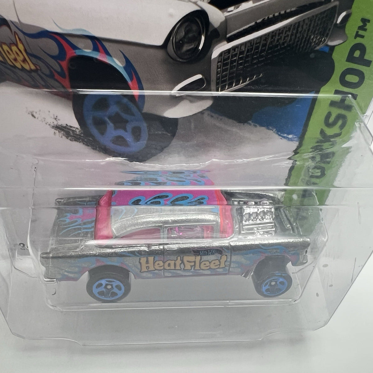 2015 Hot Wheels ‘55 Chevy Bel Air Gasser Zamac Walmart HW Workshop - The Vault