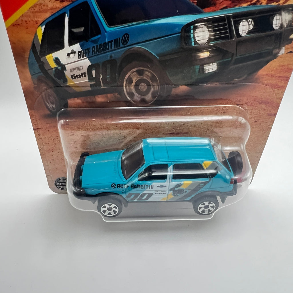 Matchbox 90 Volkswagen Golf Country 22/125 Teal 1:64 Diecast