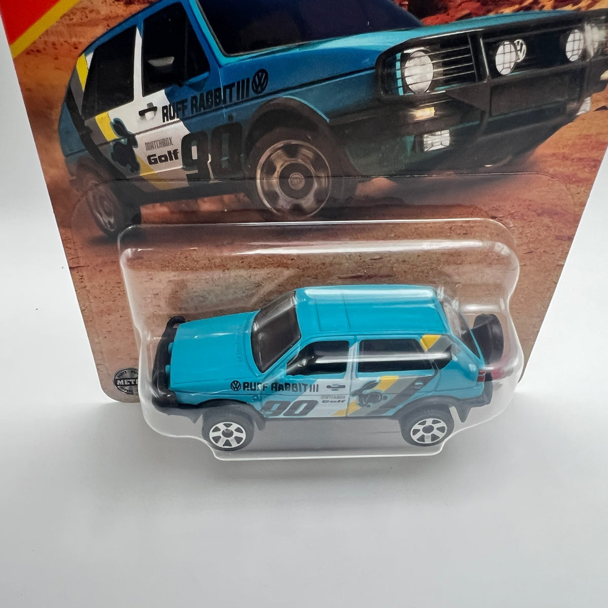 Matchbox 90 Volkswagen Golf Country 22/125 Teal 1:64 Diecast