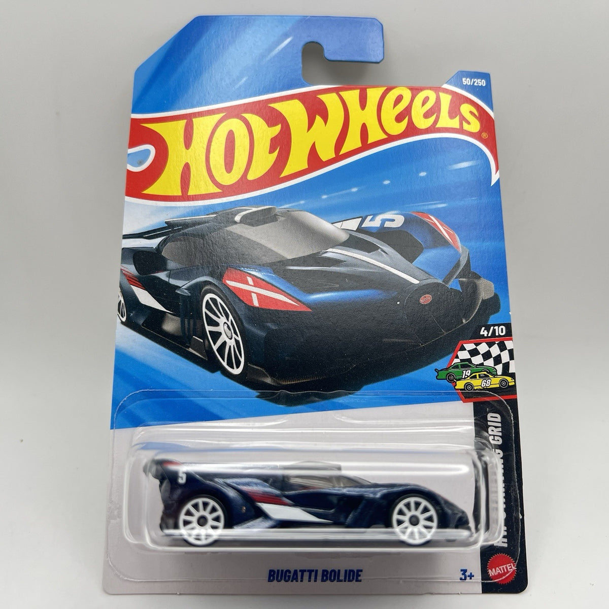 🔥2026 Hot Wheels Bugatti Bolide Blue HW Starting Grid 4/10