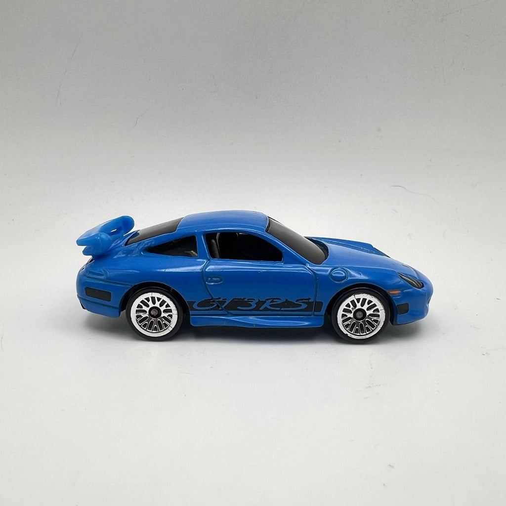 Hot Wheels Porsche 911 GT3 RS Cup 2019 1:64 Blue Diecast Race Car